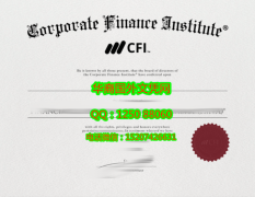 <b>Certified Financial Instrument Diploma美国特许金融分析师 CFI 证书</b>
